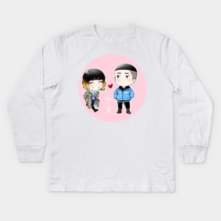 Itaewon Class CHIBI - Park Sae Royi and Jo Yi Seo Kids Long Sleeve T-Shirt